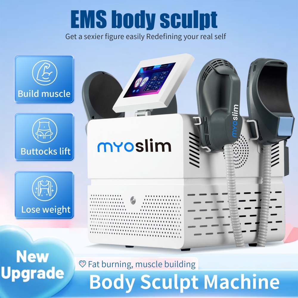 2025 New MyoSlim Electromagnetic Muscle Stimulator Professional Sculp 6500w 5 Handle Suitable for home use and beauty salons