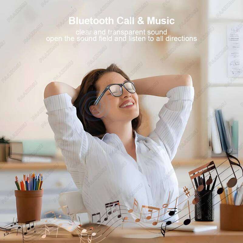 STEYAFRO Smart 134 Online Language AI Automatic Dialogue Translation Bluetooth Glasses with Speaker Sports UV Protection smart sunglasses with camera