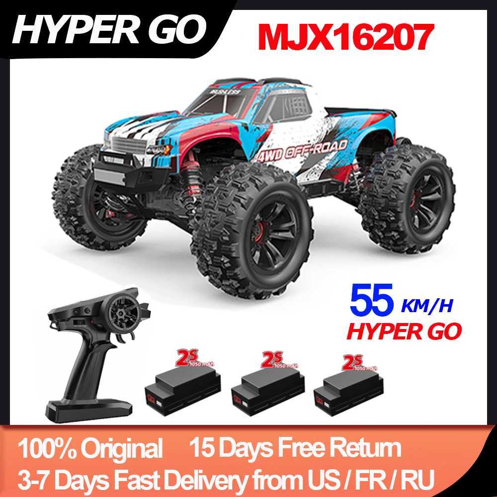 Hyper Go MJX16207 16208 1/16 RC Car 70km/h Brushless 4WD Racing Car Electric Off-road Remote Control Truck RC Toy XJ260703