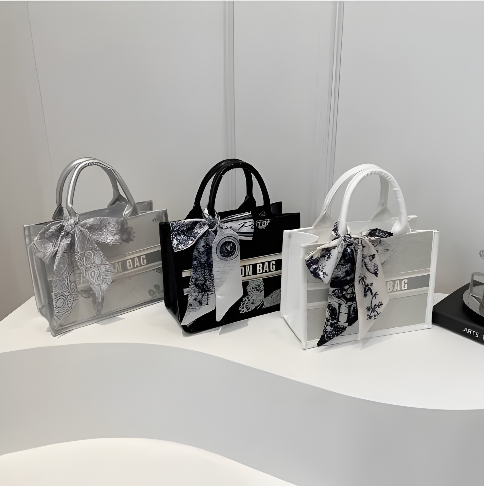 Tote Shoulder Beach Designer 2025 Women 3 Polyester Letters Black White Sier Bags Large Capacity Shopping Bag Casual Free shipping