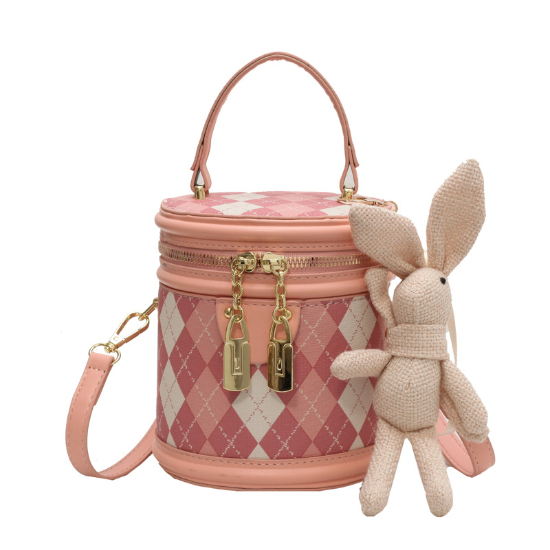 Designer Bag Luxury Bag Free Shipping Designer Popular Small Shoulder Bag New Fashionable Niche Crossbody Texture Dia Grid Hand Held Bucket