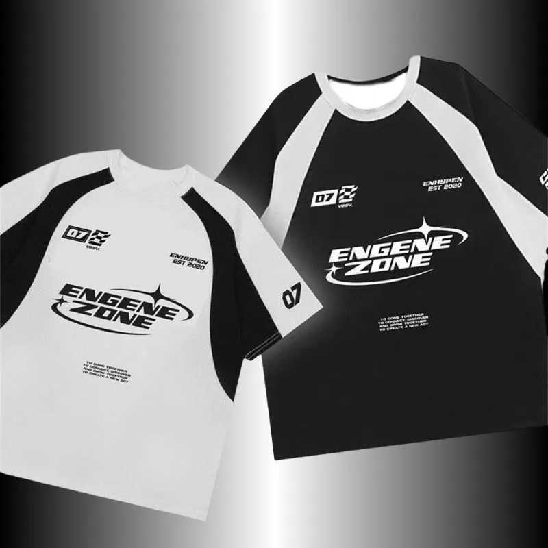 2025 Men Hot Sale New YBSY Enhypen Y2K T-Shirt Summer Women Tee Short Sleeve Tops Shirts Oversized Children Trendy Oversize Y250702