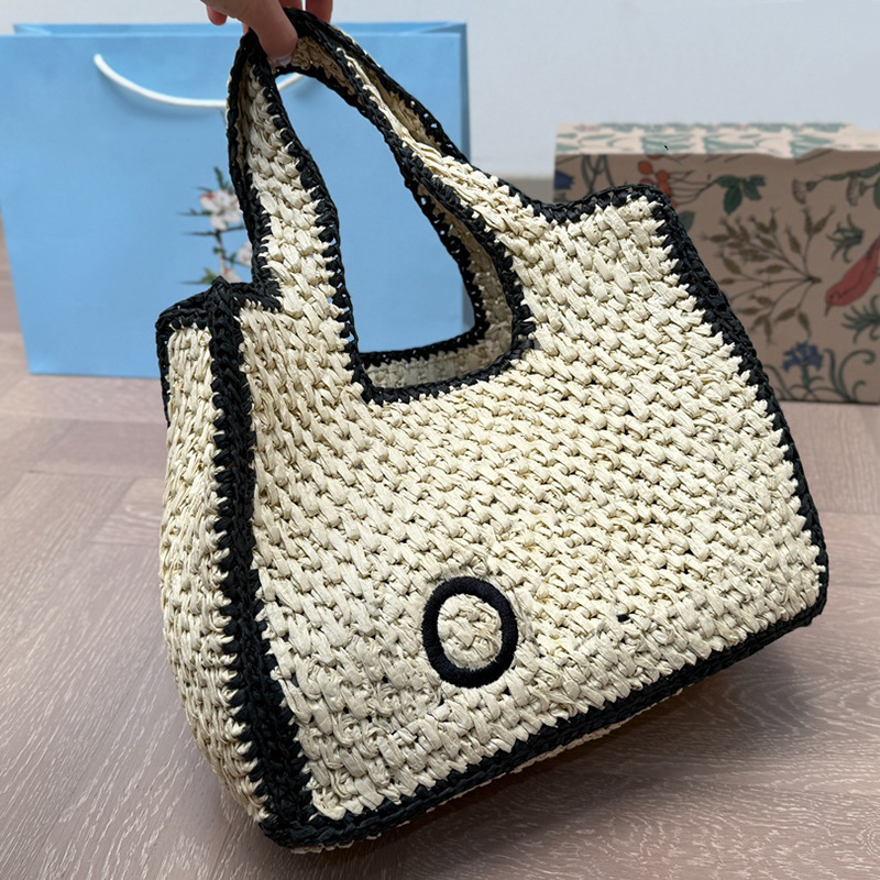 (Order by pic in opt, not by desc) Summer new straw woven Bag Basket Bag Vegetable basket