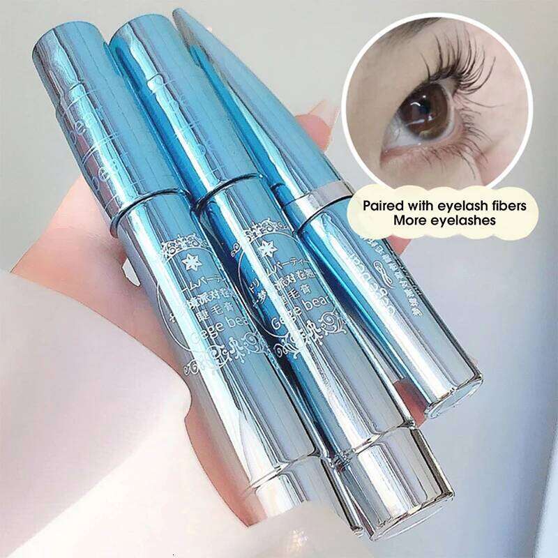 Fiber base mascara case is waterproof, thin long, not easy to sdging and lengthening Long natural curling X250703