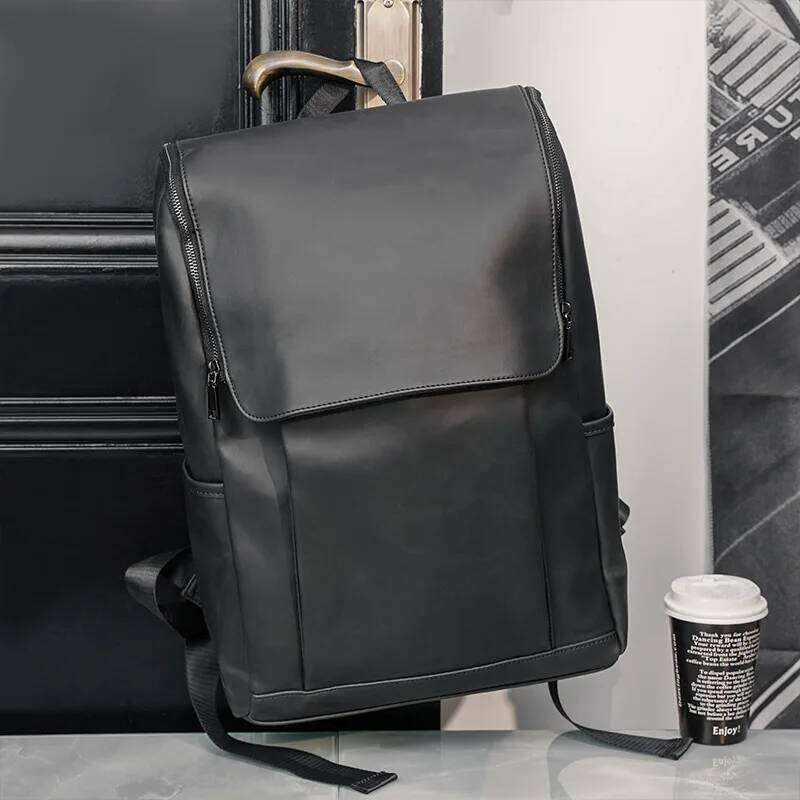 Men's backpack crazy horse leather School Large capacity men multifunctional Backpacks vintage Laptop bag pack mochilas
