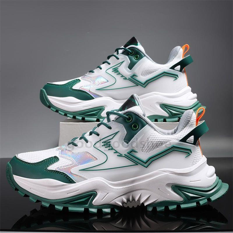 mens trainers running shoes sneakers for men designer shoes comfort breathable soft sole sports non-slip outdoor height increasing mens shoes size 39-