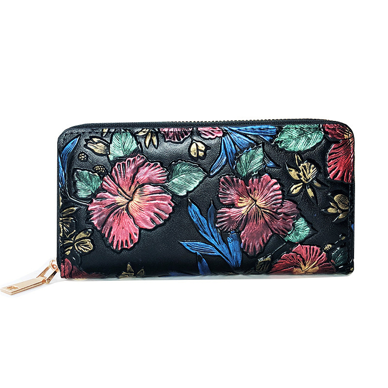 Designer Wallet Factory Direct Sale Long Wallet For Luxury Bag Women Fashion Embossed Zipper Clutch Ladies' Wallet Phone Bag Women's Handbag