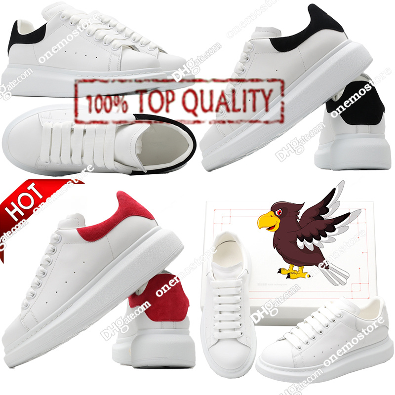 Designer Shoes Oversized Sneaker Platform Scarpe Mens Womens White Black Leather Suede Velvet Lace Up Chaussures de Espadrilles Unisex Sports Trainer 36-48