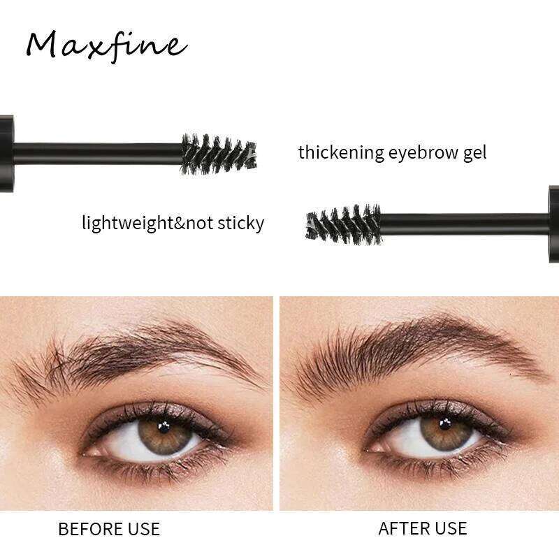 Flexible Tube Transparent Waterproof Mascara Extension Thick White Eyelash Cosmetics 1 Piece X250703