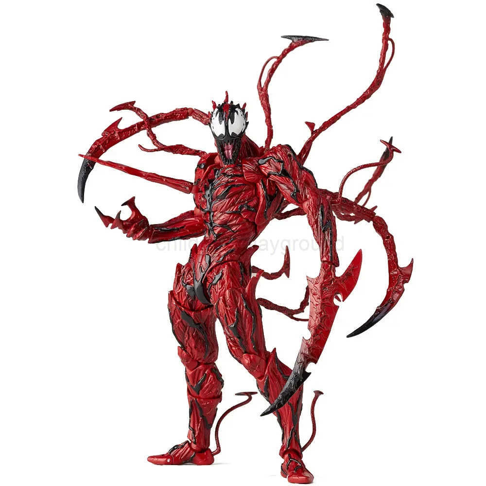 DISNEY Amazing Yamaguchi Venom Carnage Collectible Action Figure Spider-Man Legends Joint Movable Face Statue Model Doll Kids for Toy W250703