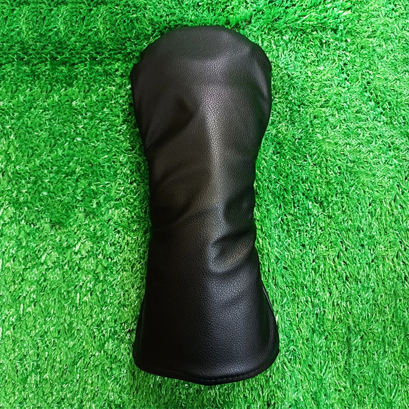 Black Golf Club Head Covers Wood Driver Protect Headcover Golf Accessories Putter Golf Iron Club Head Cover 250702