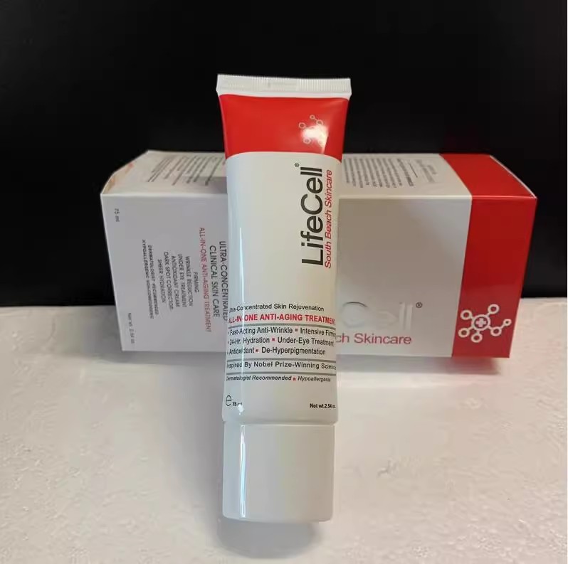 Lifecell South Beach Multi in One Anti Aging Treatment Cream Tightens Fine Lines 75ML in Stock