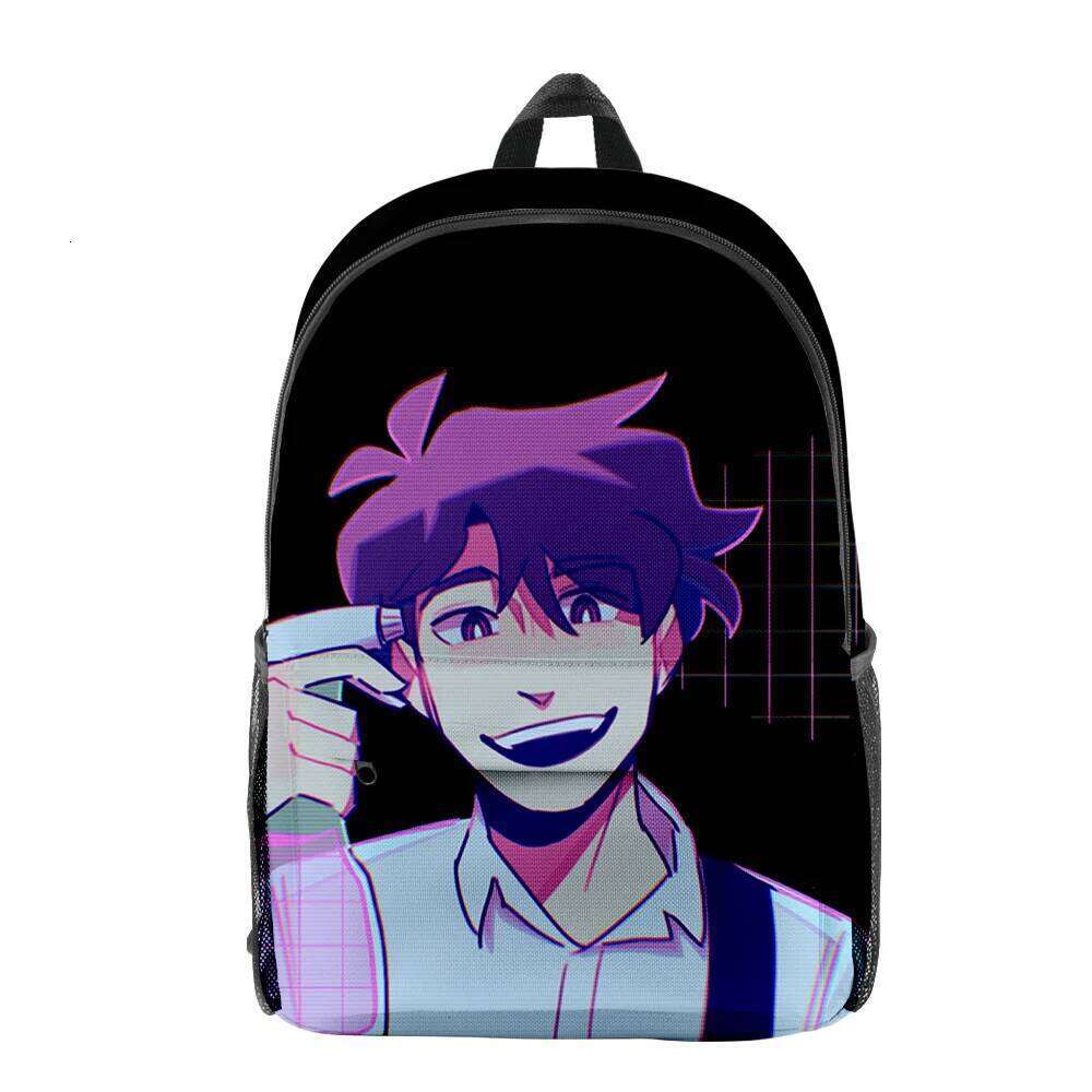 Fashion Novelty Wilbur Soot Dream Team pupil Bookbag Notebook 3D Print Oxford Waterproof Boys/Girls Travel Backpacks