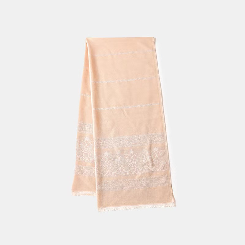 T1122 Summer ladies' headscarf fashion striped silk scarf shawl travel sunscreen silk scarf