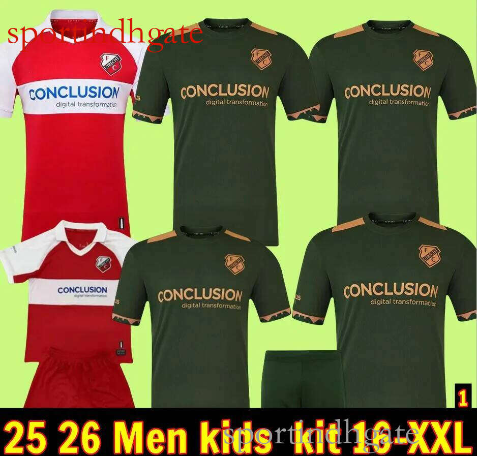 Utrecht-Inspired 2025/2026 Soccer Gear: Home & Away Styles for Adults and Youth