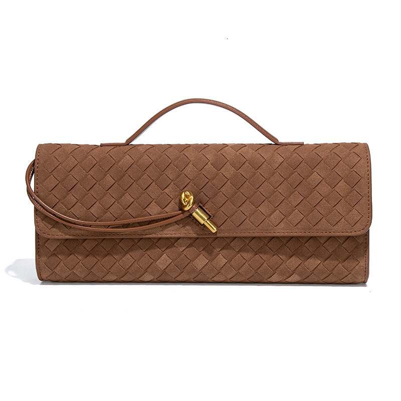 Free Shipping Designer High-end Handwoven Evening Bag Accordion Bag Matte Horizontal Handbag Shoulder Crossbody Small Square Bag Luxury Shopping Bag