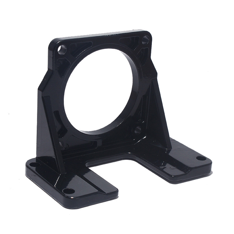60/80/90/110/130 Flange Servo Motor Mounting Fixed Support Base Standard Size Horizontal Bracket