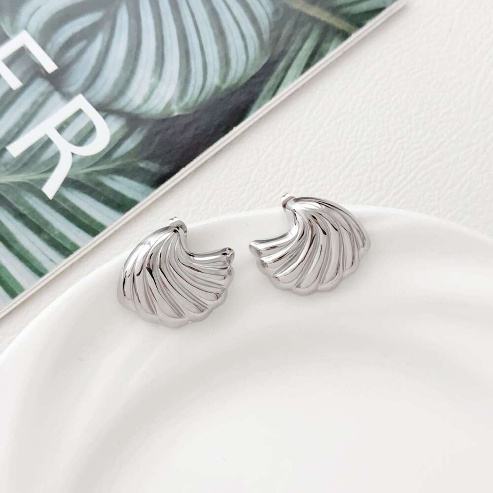 Professional Stainless Steel Hydraulic Earrings for Women Elegant Office Jewelry for Square Round Face Shapes - view 7