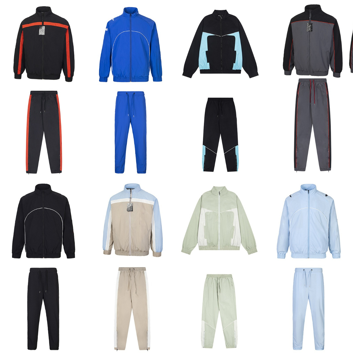 Men's Tracksuits Designer Classic Long Sleeve Pants Two Pieces Fashion Brand Windbreaker Quick Drying Casual Loose Fit Sports Suit