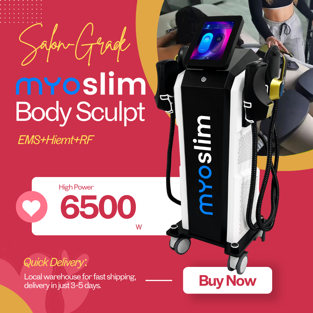 New RF MYOslim EMS Body Sculpting Machine Fat Weight Loss Massager 15 Electromagnetic Sculpt Slimming Muscle Stimulation Device