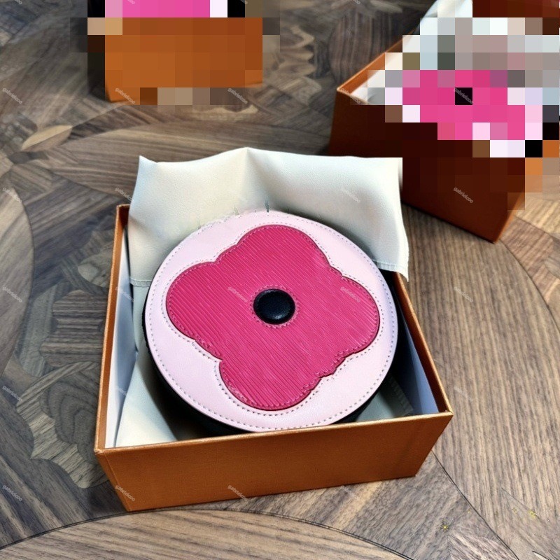 Designer Brown Storage Small Leather & Wood Decorative Tray Elegant Key Holder for Entryway/Desktop Minimalist Home Organizer