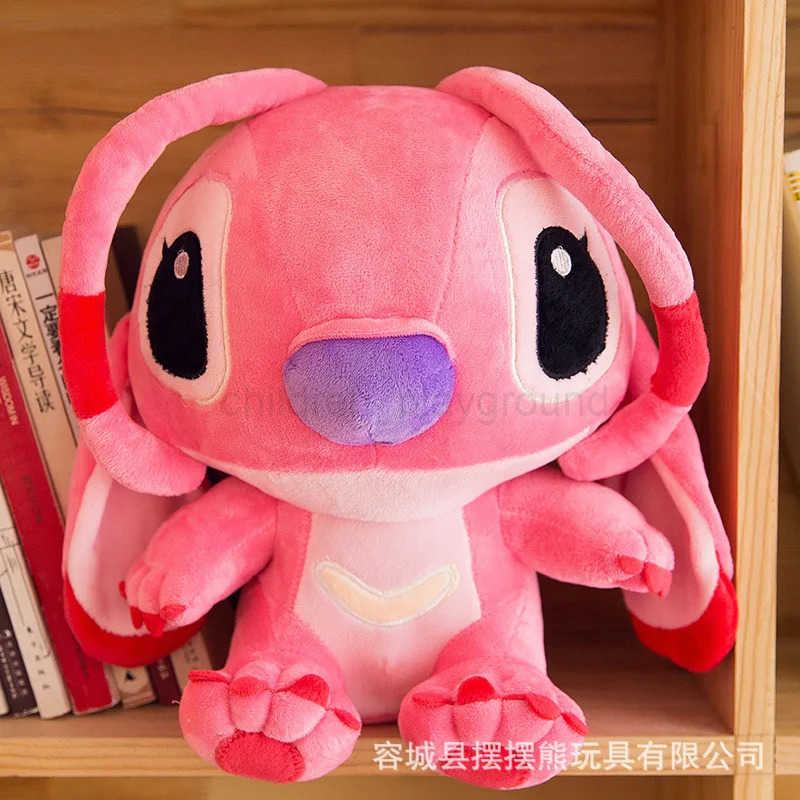 DISNEY 35/45/60cm Big Size Disney Giant Cartoon Stitch Plush Dolls Lilo Stitch Stich Plush Toy Doll Children Stuffed Toy Birthday Gif W250703