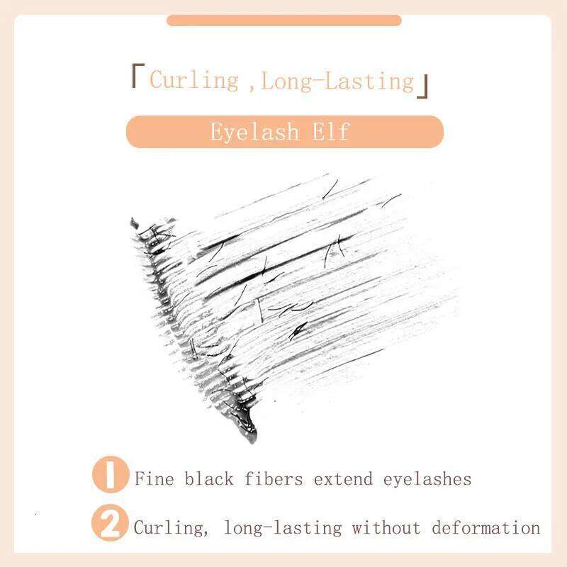 UKISS Eyelash Primer Mascara Eyelashes Base Thick Long-wearing Waterproof Eye Black Brush Beauty Makeup X250703
