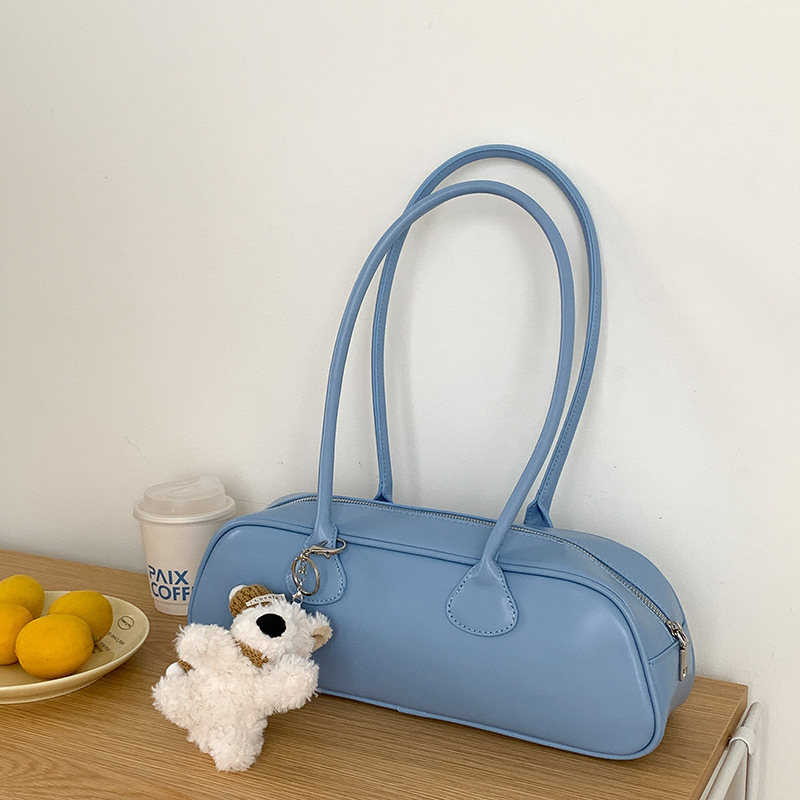 Simple autumn versatile shoulder bag for women with high-end feel large capacity commuting armpit bag