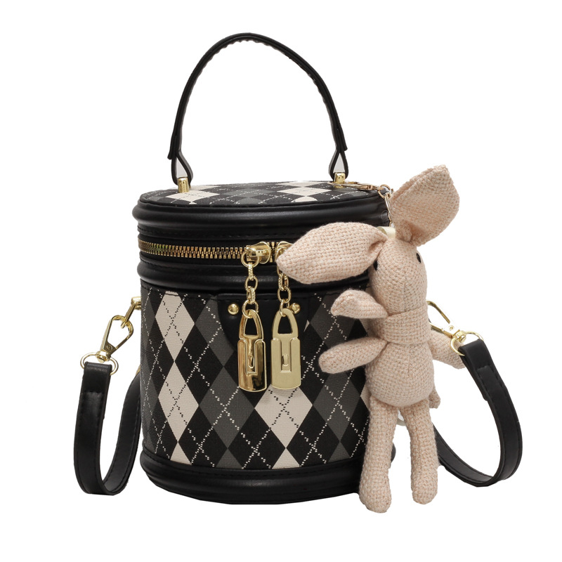 Designer Bag Luxury Bag Free Shipping Designer Popular Small Shoulder Bag New Fashionable Niche Crossbody Texture Dia Grid Hand Held Bucket
