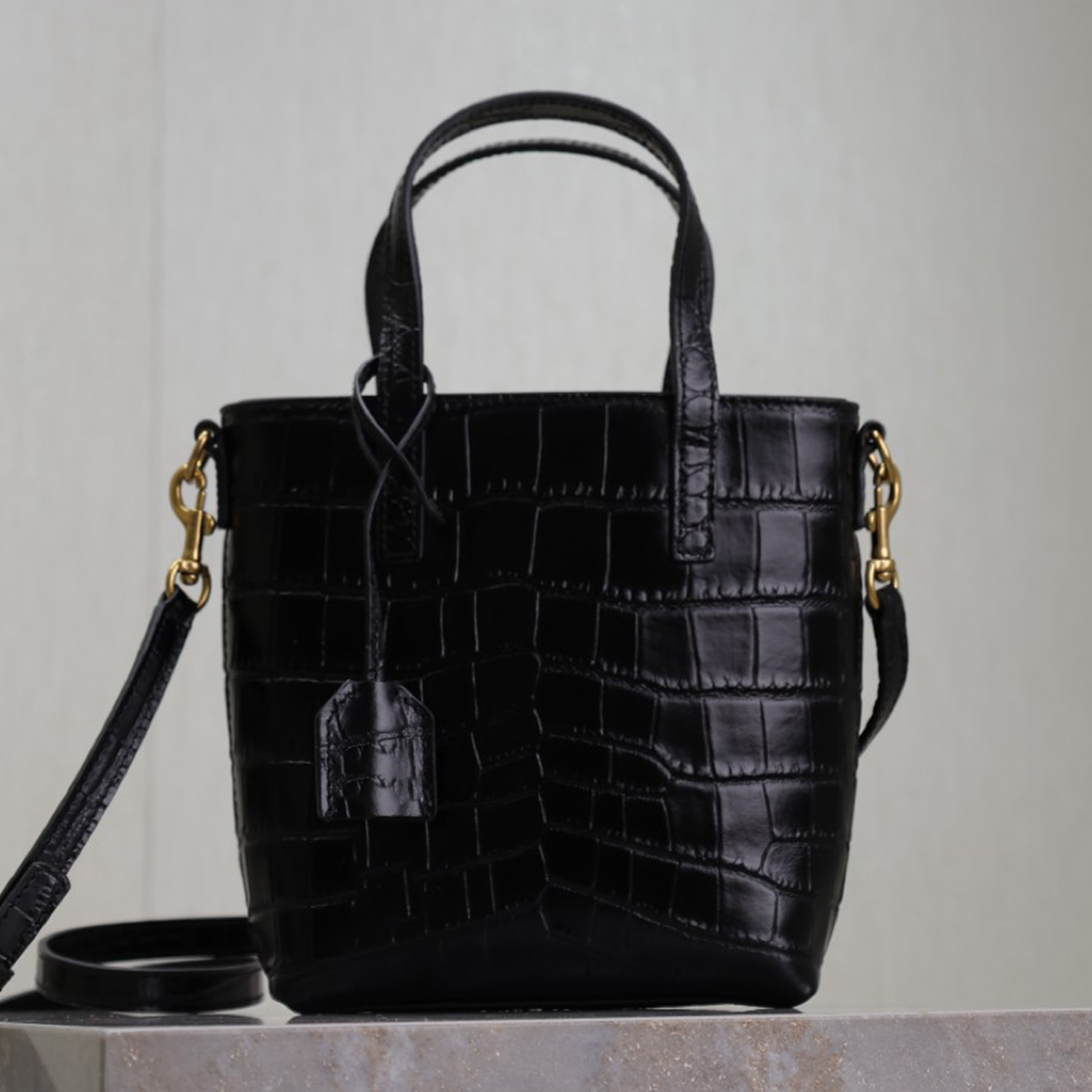 Top Quality 10A Mini Toy Shopping Luxury Designer Soft Genuine Leather Shoulder Golden Hardware Crossbody Removable Strap Clutch Bag Purse