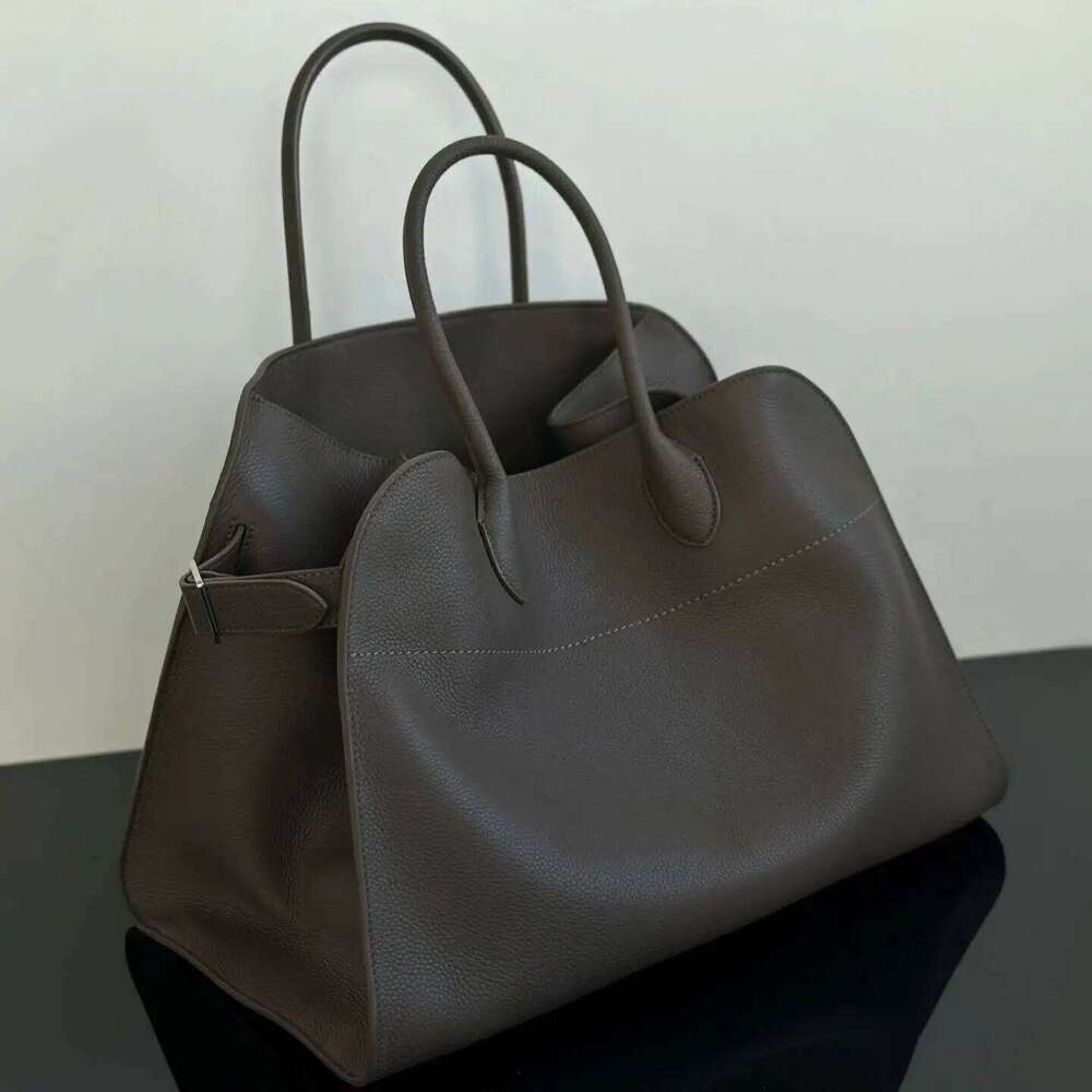 SSS Factory Direct Sale Natural Leather Purely Handmade Soft and Odorless Large Capacity Handbag Shoulder Bag