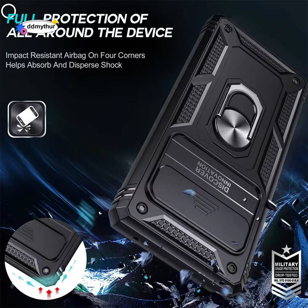 Shockproof for Google 9 8 6 Pro Cover with Sliding Camera Protector 2 in 1 Phone Case Kickstand Funda Pixel Shell ddmythur