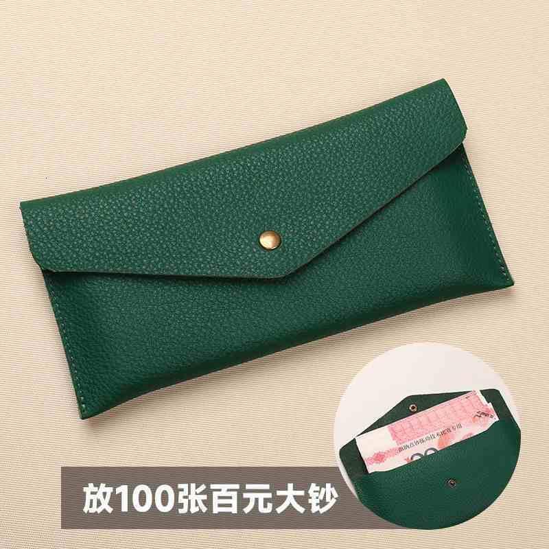 Designer Wallet Genuine Leather Texture Wallet For Women 2025 New One-piece Thin Long Wallet Bag Luxury Bag Large Cash Storage Coin Purse
