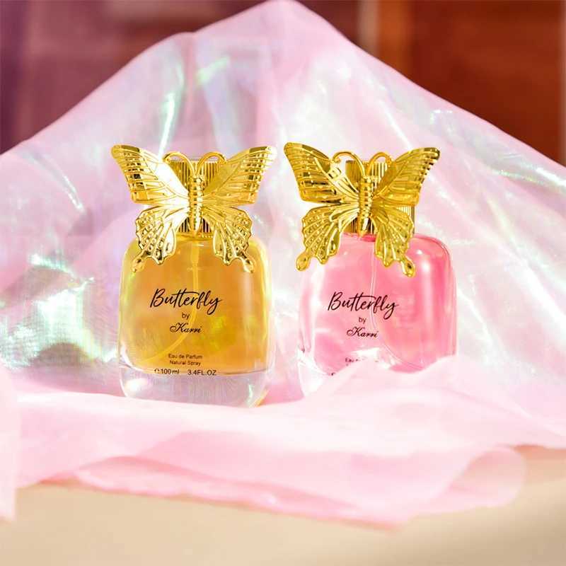 Butterfly Women Natural Fresh Perfume High-end Quality Long-lasting Floral Scent 100ml Eau De Toilette Romantic Arab Body Spray XJ250704