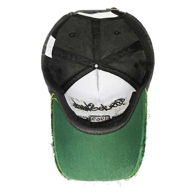 Hot S Unisex Washed Cotton Vintage Cap Letter Embroidery Baseball Cap Men And Wen Outdoor Sports Hats X250704