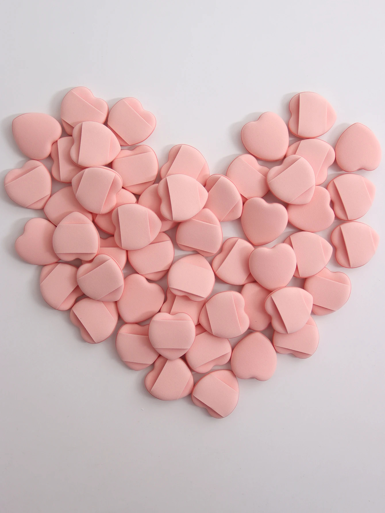 50 Mini Finger Cushions Air Cushion Powder Puff Latex Free Mixed Sponge and Cosmetic Puff Is Used for Liquid Foundation Make- 250625