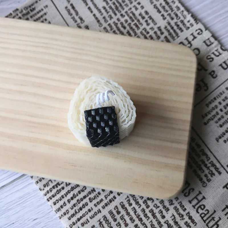 Creative Sushi Aromatherapy Candle Rice Ball Mini Scented Candles Beeswax for Birthday Wedding Home Decoration Party Wedding Spa W250704