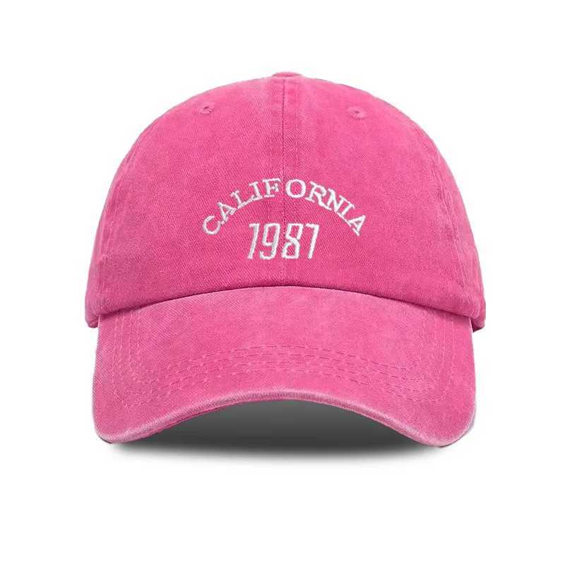 Summer Baseball Cap - Vintage Washed Polar Bear Print Korean Style Sun Hat for Students Breathable Adjustable Trendy Snapback X250704