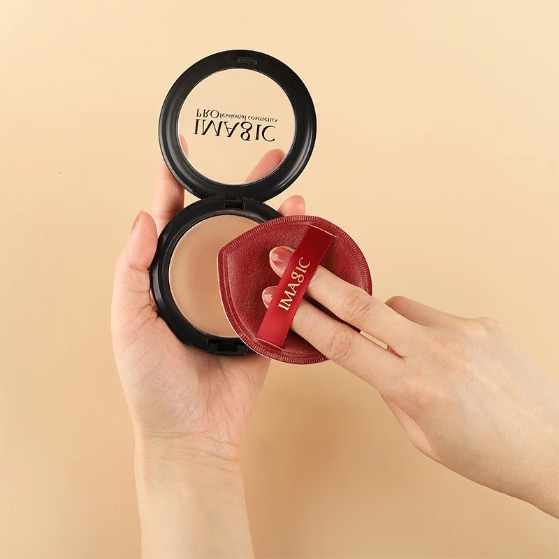 IMAGIC Soft Air Cushion Puff Concealer Round Makeup Elastic Marshmallow Cosmetic Foundation Powder Puff 250625