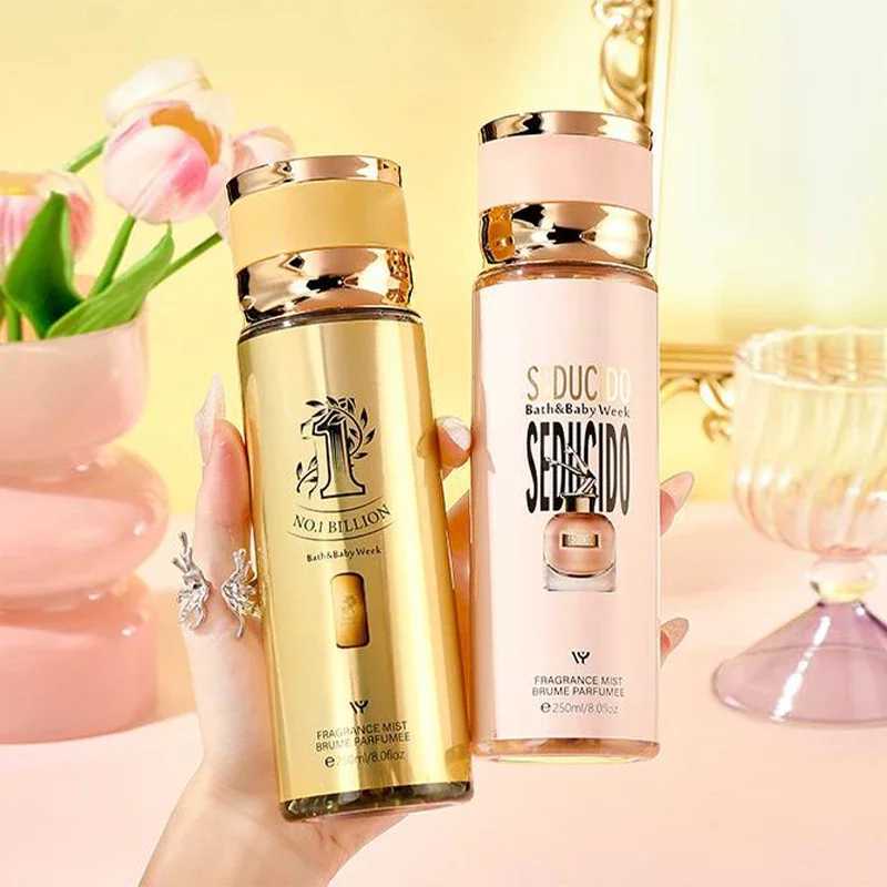250ml Long-lasting Perfume Body Spray Fresh Floral Fruity Scent Middle Eastern Brand Billion Musk Pheromone Charm Eau De Parfum XJ250704