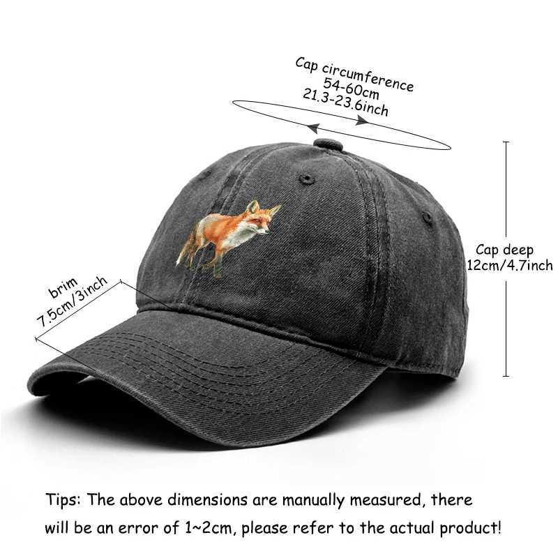 1 pcs Print SnAPback Hat Washed Cotton CAPs For Wan RetroVintage-Inspired AdjustableCAPs Ideal Cho For Casual CAP X250704