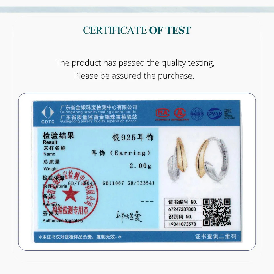 925 Sterling Silver Simple Two-tone Ear Buckles Classic Hypoallergenic Hoop Earrings for Women Fine Jewelry Gift BSE1021 250703