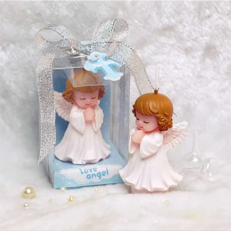 2023 Creative Home Birthday Candles Smokeless Candles Angel Baby Shape Decorative Small Candles Childrens Party Supplies LF197 W250704