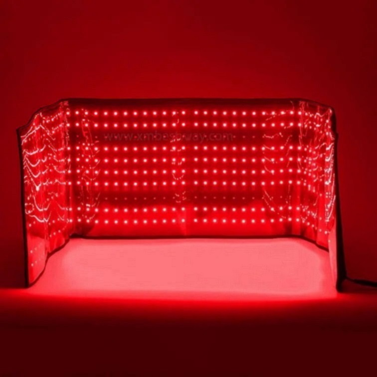 Home Spa Treatment Blanket 635nm 850nm LED Infrared Red Light Therapy Beauty Salon Equipment for Joint Pain Relief Yoga Mats