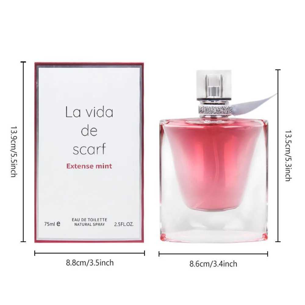 Womens Perfume - Long-Lasting Fresh Floral Fruity Fragrance 75ml Red Elegant Packaging Perfect Gift secret perfume XJ250704