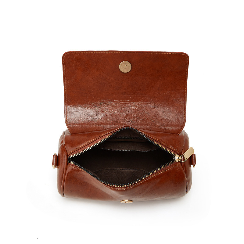 Free Shipping Retro Women's Small Bag, 2025 Designer New Fashionable Summer Multifunctional Wide Shoulder Strap Crossbody Bag, Popular Cylindrica