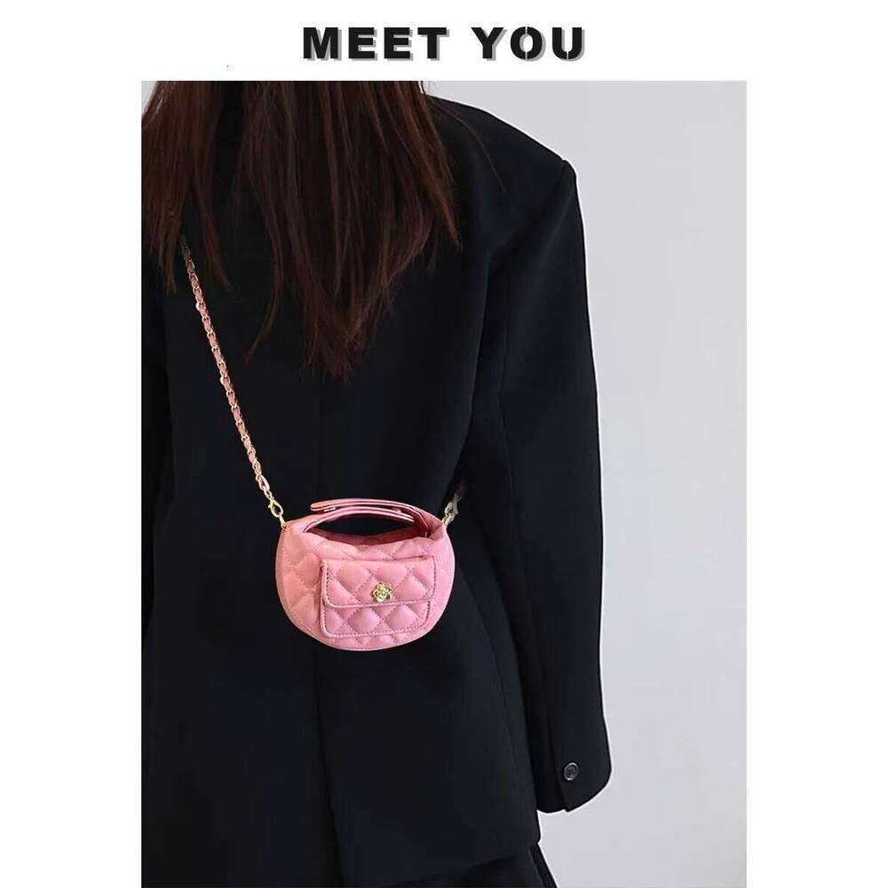 Designer Mini Chain Women's New Korean Version Of The Wild Light Niche High-End Messenger Small Bag