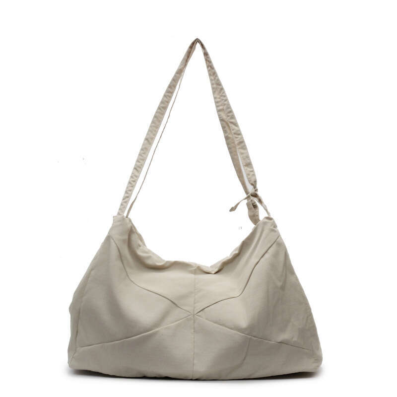 New Tote Nylon Solid Color Crossbody Student Minimalist Large Capacity High-end Feel Women's Shoulder Bag Fashion Versatile