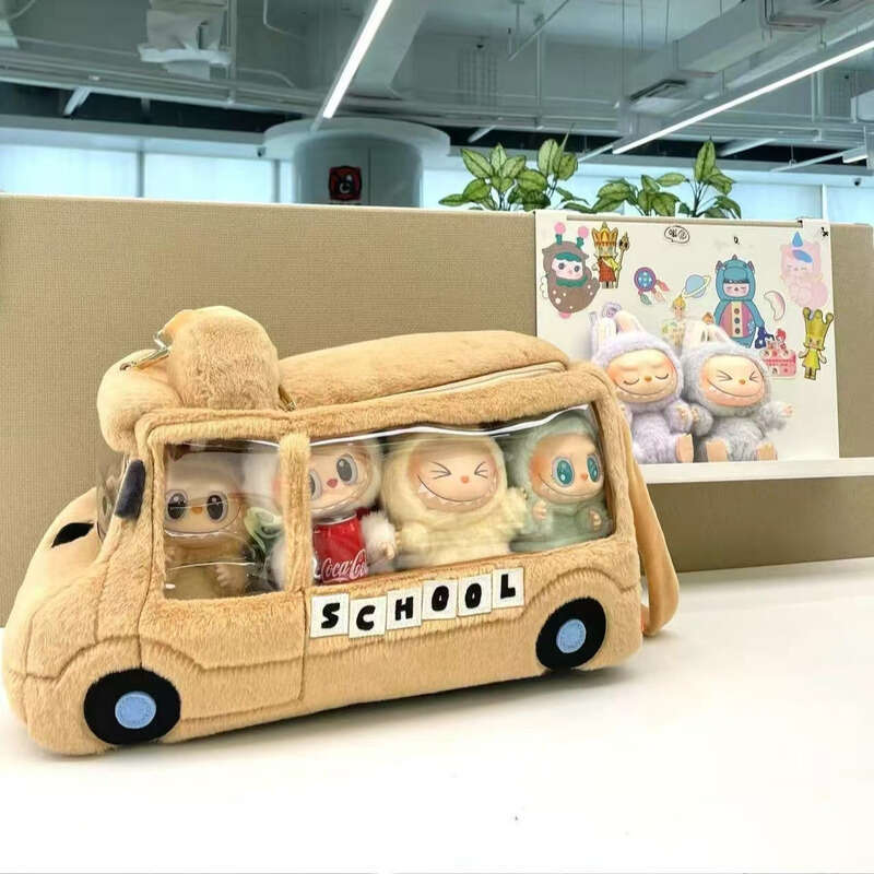 Designer bags Winter La bu bu bag Plush School Bus Commuter handbag Socialite Single Shoulder Crossbody Large Capacity Tote Bag