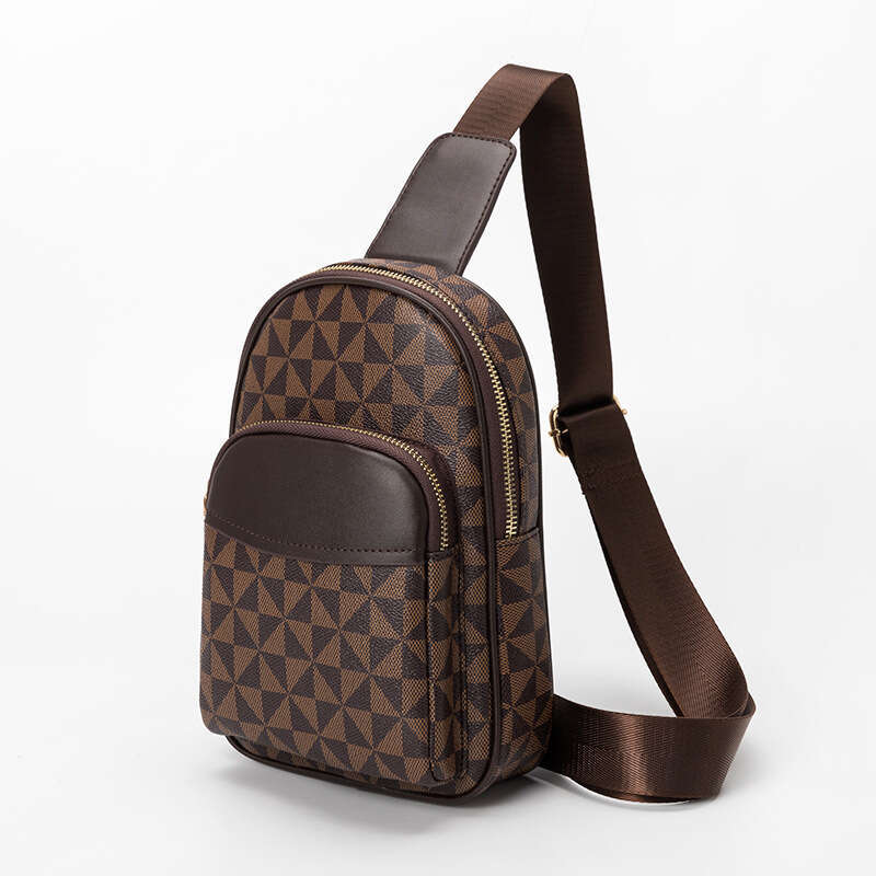 Lacel Urwebin New bags Fashion Printed Unisex 2024 Summer New Multi-use Men's Trendy Brand Single Shoulder Crossbody Chest Bag